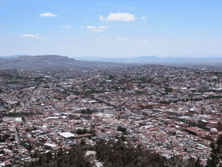 A view of Zacatecas