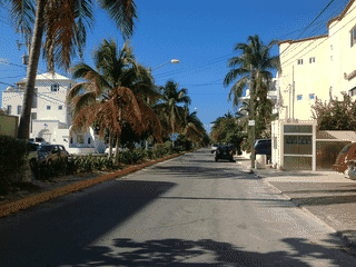 A view of Puerto Morelos