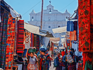A view of Chichicastenango