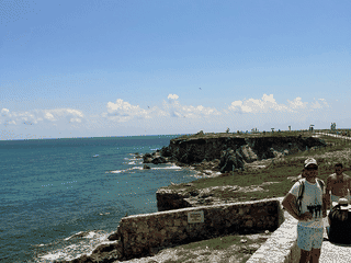 A view of Isla Mujeres