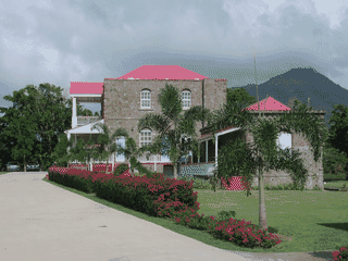 A view of Nevis