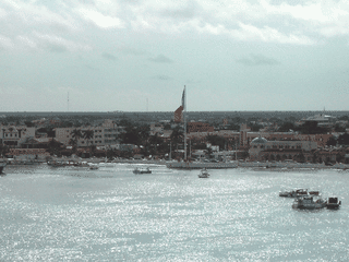 A view of Cozumel