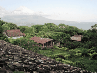 A view of Isla de Ometepe