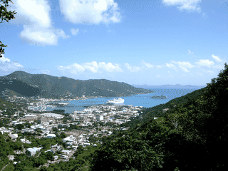 A view of Tortola