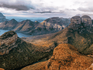 A view of Blyde River Canyon