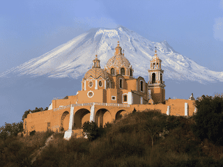 A view of Cholula