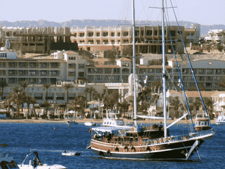 A view of Sharm el-Sheikh