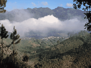 A view of Lanquín