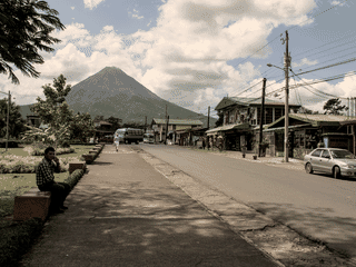 A view of La Fortuna