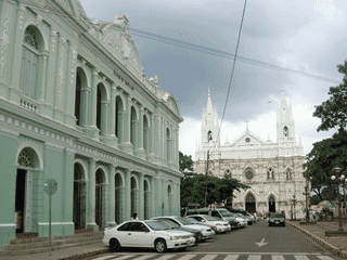 A view of Santa Ana