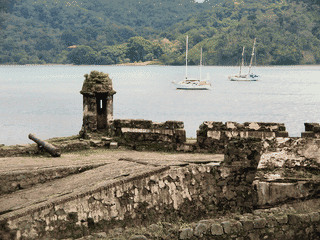 A view of Portobelo