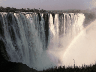 A view of Victoria Falls
