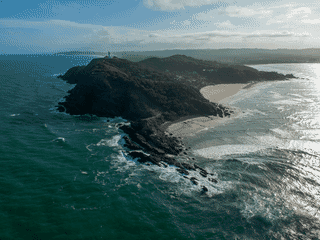 A view of Byron Bay