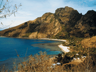 A view of Yasawa Islands