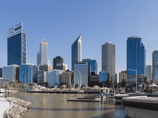 A view of Perth