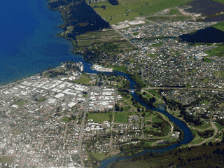 A view of Taupō