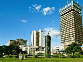 A view of Lusaka