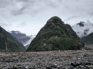 A view of Fox Glacier