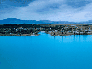 A view of Lake Tekapo