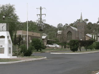 A view of Werris Creek