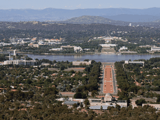 A view of Canberra