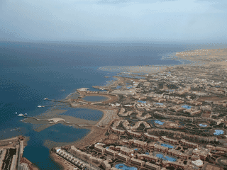A view of Hurghada