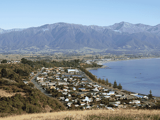 A view of Kaikoura