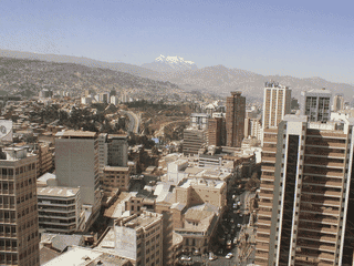 A view of La Paz