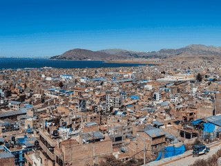 A view of Puno