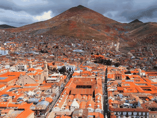 A view of Potosí
