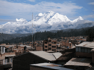 A view of Huaraz