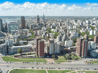 A view of Montevideo