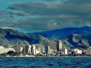 A view of Puerto La Cruz