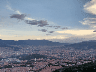 A view of Medellín