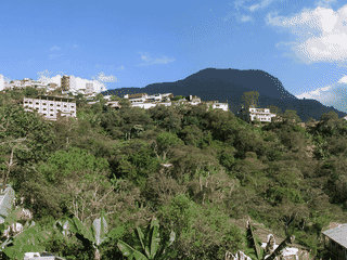 A view of Coroico