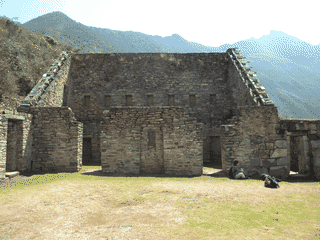 A view of Choquequirao